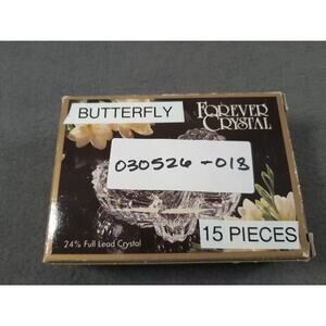 Mystery Jewerly With New Crystal Butterfly Trinket Box